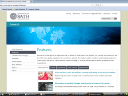 Research features at Bath